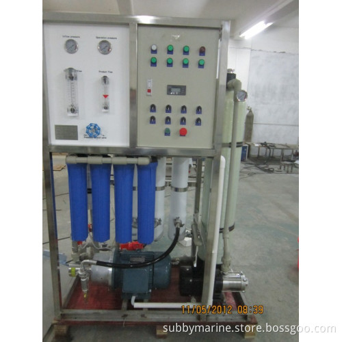 seawater desalination process